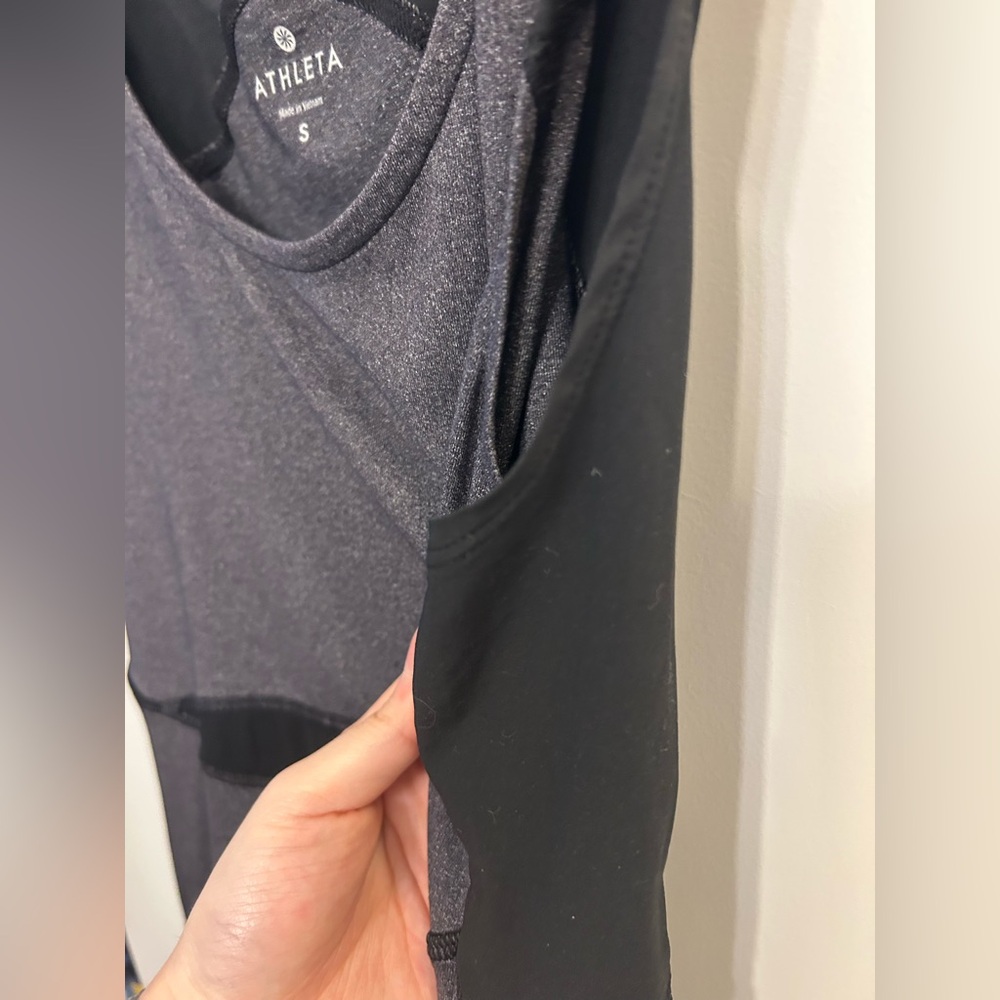 Athleta Black and Gray Tennis Dress - Picture 7 of 11